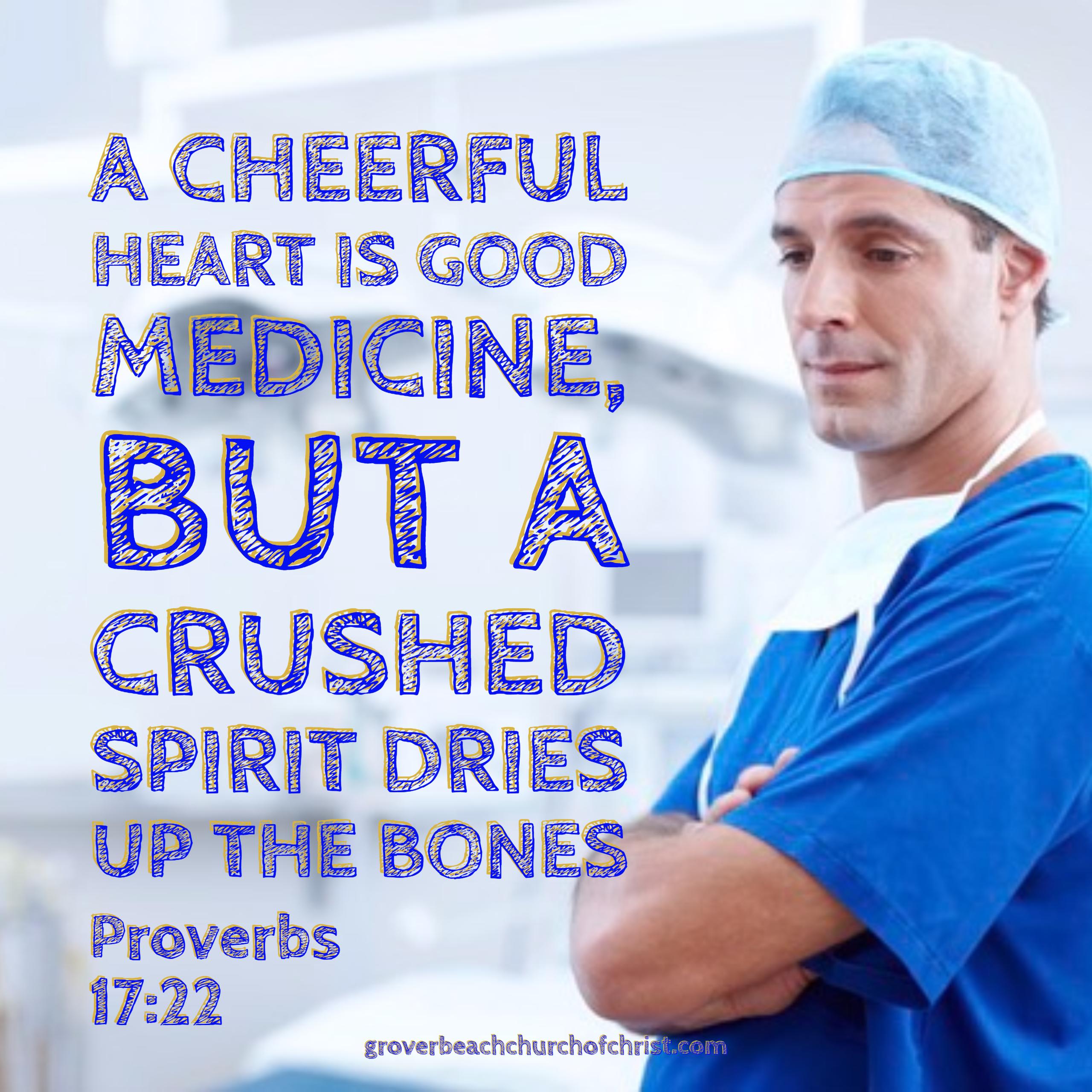 Proverbs 17-22 A cheerful heart